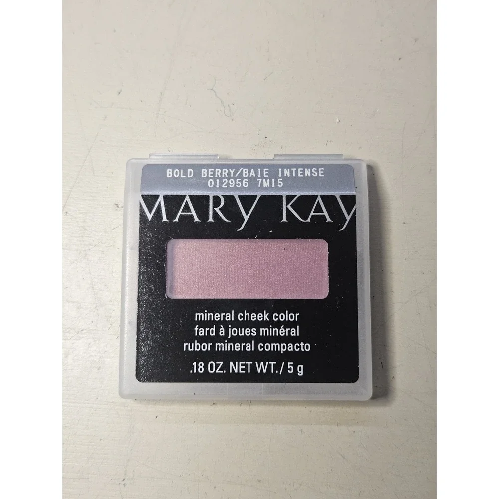 MARY KAY Mineral Cheek BOLD BERRY Color Full Size .18 oz. 012956 NEW